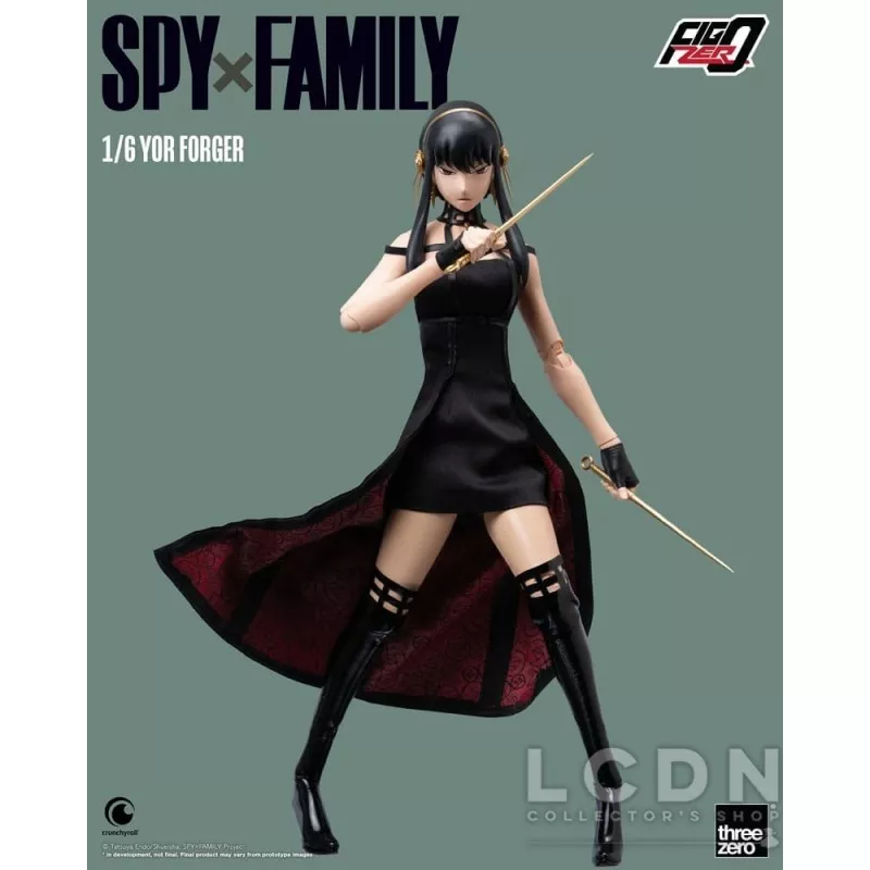 Spy x Family Collectible Action Figure 1/6 FigZero Yor Forger 28cm