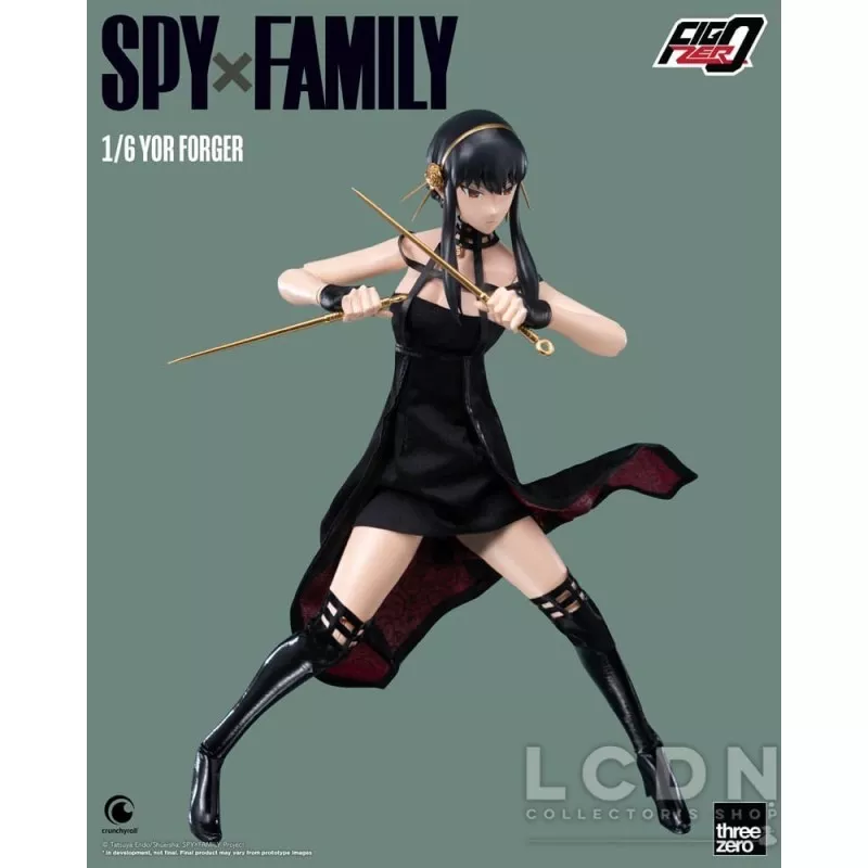 Spy x Family Collectible Action Figure 1/6 FigZero Yor Forger 28cm