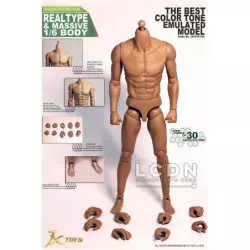 Corps Masculin musclé 1/6 Collectible Figurine 30cm JXTOYS JXS03