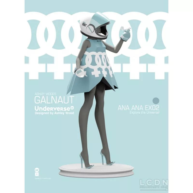 Starsplorer GALNAUT ANA Statue 1/7 UV202316 Underverse Ashley Wood
