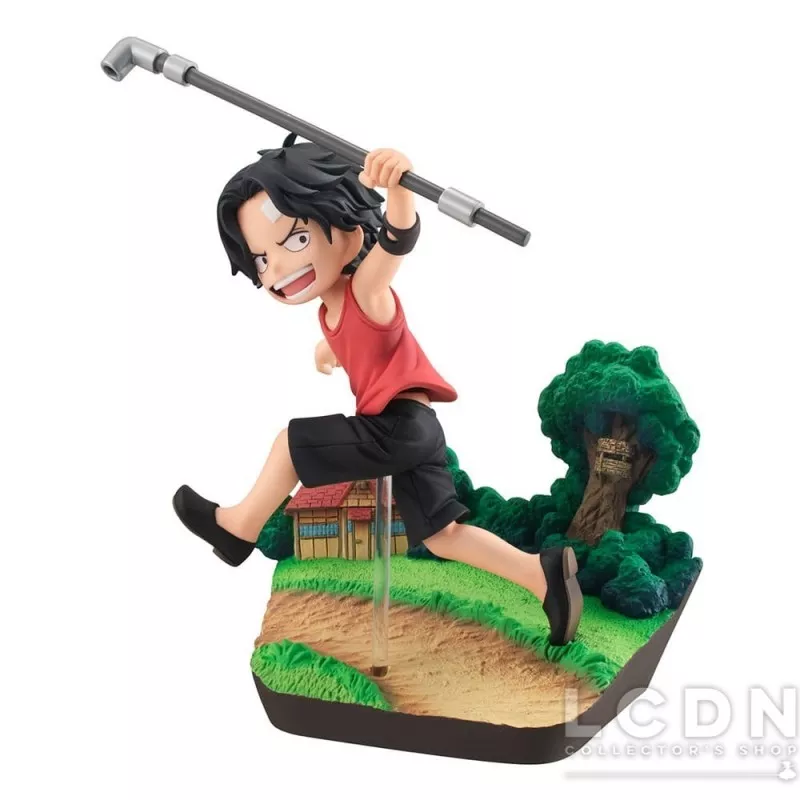 One Piece G.E.M. Series Figure Portgas D. Ace Run! Run! Run! 13cm
