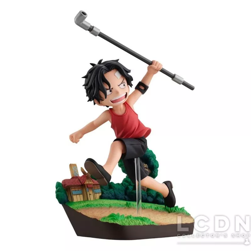 One Piece G.E.M. Series Figure Portgas D. Ace Run! Run! Run! 13cm