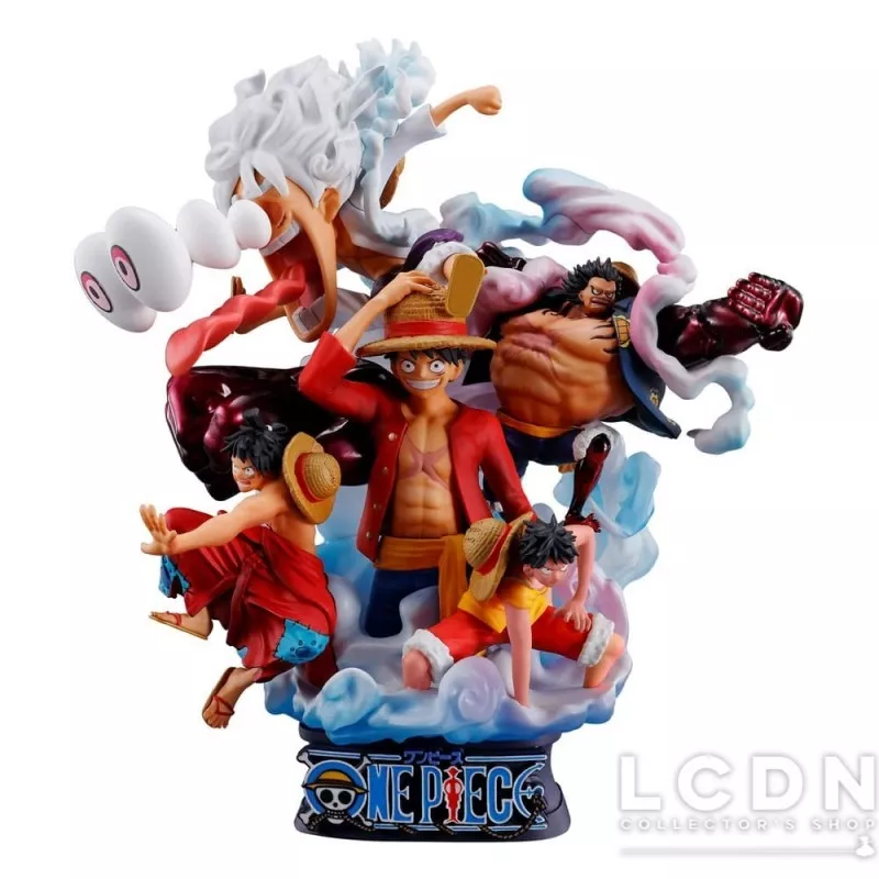 One Piece Petitrama DX Figurine Logbox Re Birth Luffy Special Vol