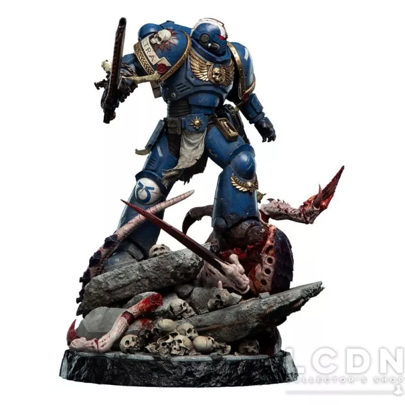 Warhammer 40,000: Space Marine 2 Statue 1/6 Lieutenant Titus Battleline Edition 63cm