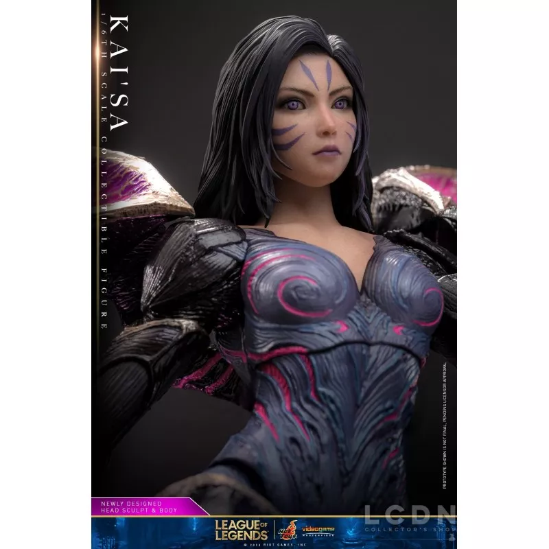 Hot Toys VGM57 League of Legend Collectible Action Figurine 1/6 Kai’Sa 29cm