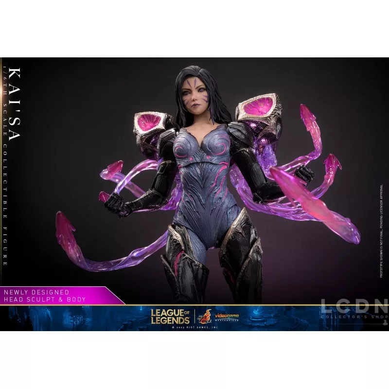 Hot Toys VGM57 League of Legend Collectible Action Figurine 1/6 Kai’Sa 29cm