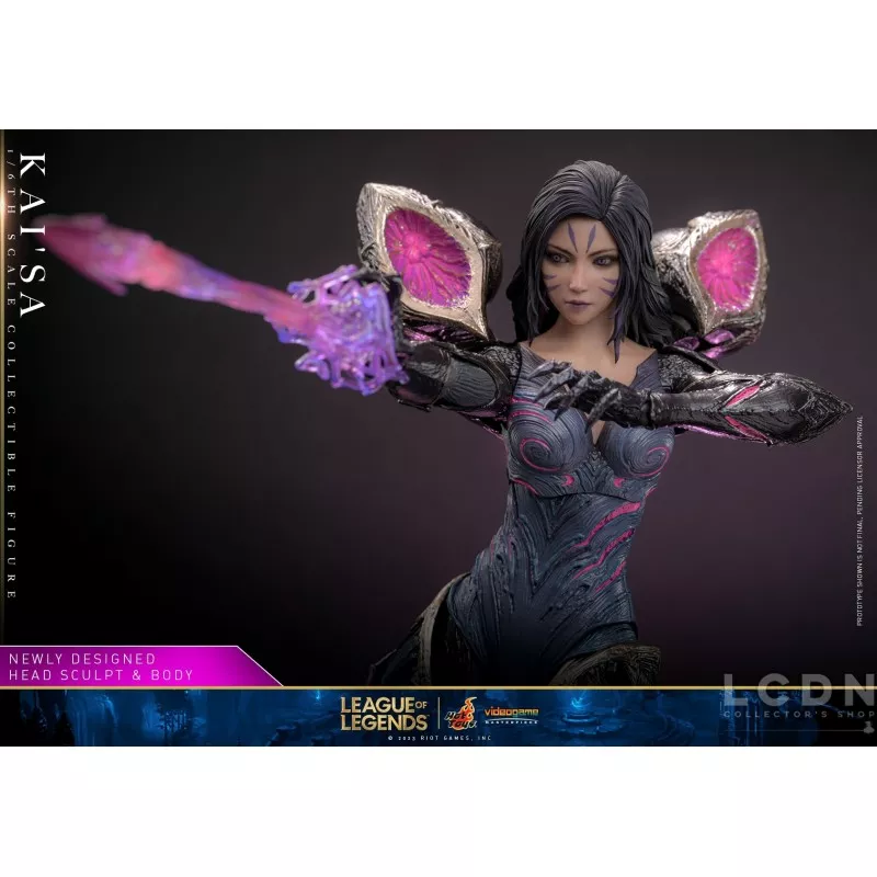 Hot Toys VGM57 League of Legend Collectible Action Figurine 1/6 Kai’Sa 29cm