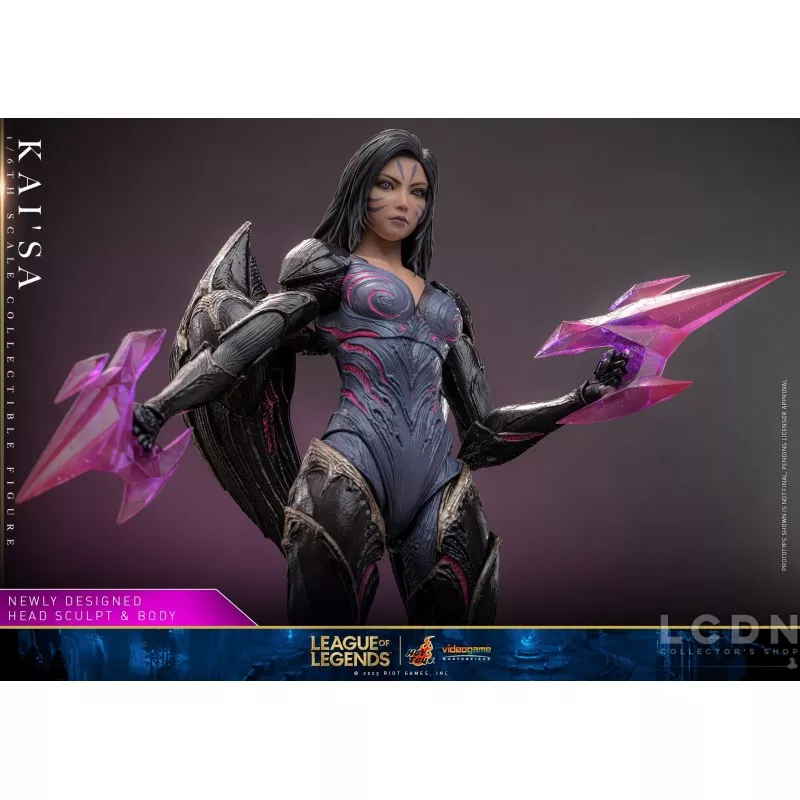 Hot Toys VGM57 League of Legend Collectible Action Figurine 1/6 Kai’Sa 29cm