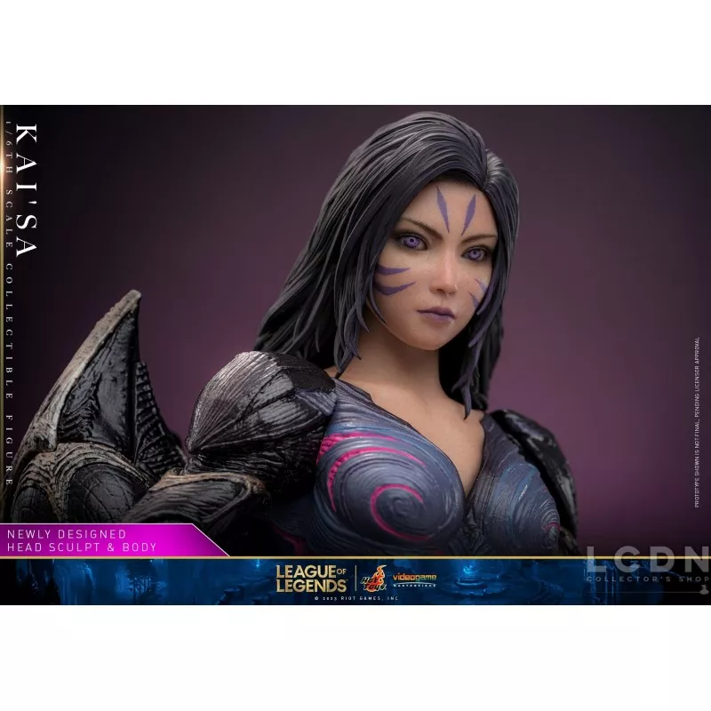 Hot Toys VGM57 League of Legend Collectible Action Figurine 1/6 Kai’Sa 29cm