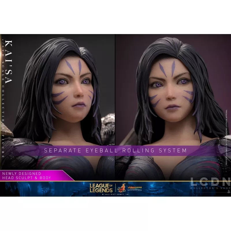 Hot Toys VGM57 League of Legend Collectible Action Figurine 1/6 Kai’Sa 29cm