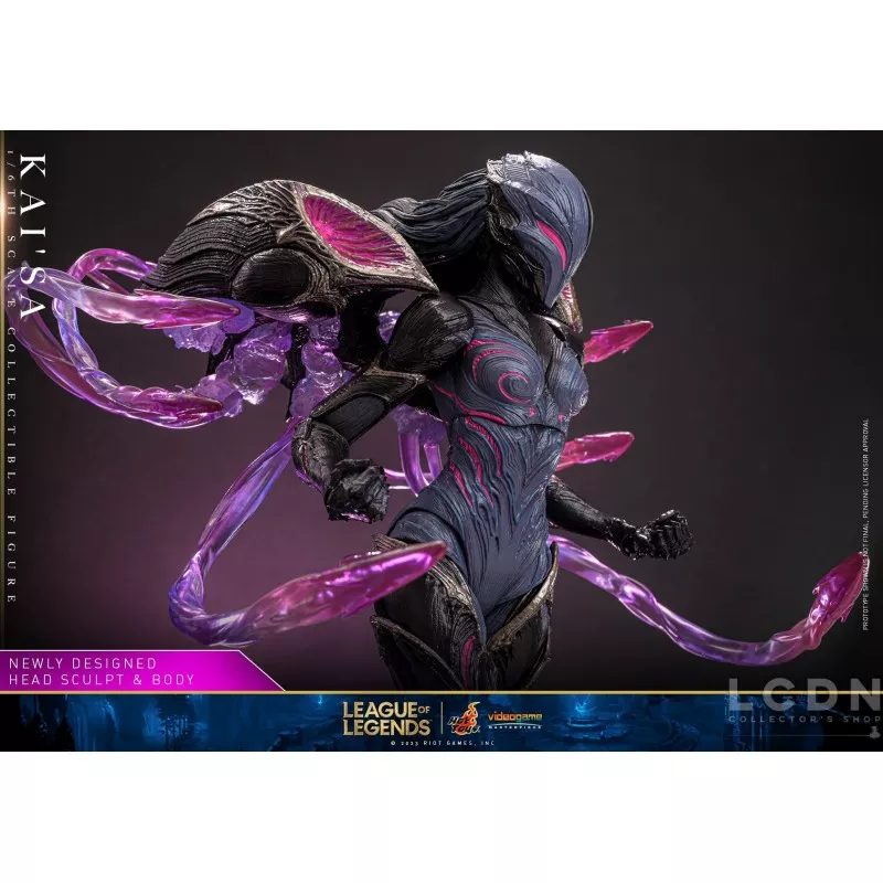 Hot Toys VGM57 League of Legend Collectible Action Figurine 1/6 Kai’Sa 29cm