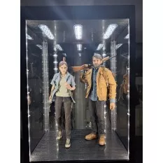 Présentoir Vitrine Display Case avec LED et joints anti-poussière Hot Toys INART Plexiglas 1/6