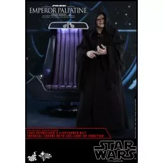 Hot Toys MMS468 Star War Episode VI Le Retour du Jedi L'Empereur Palpatine Deluxe Version avec Trône 1/6 29cm (Neuf)