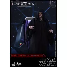 Hot Toys MMS468 Star War Episode VI Le Retour du Jedi L'Empereur Palpatine Deluxe Version avec Trône 1/6 29cm (Neuf)