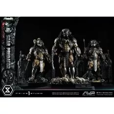 The Alien vs. Predator Statue 1/3 Scar Predator Deluxe Bonus Version 93cm
