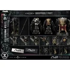 The Alien vs. Predator Statue 1/3 Scar Predator Deluxe Bonus Version 93cm