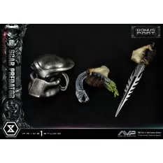 The Alien vs. Predator Statue 1/3 Scar Predator Deluxe Bonus Version 93cm