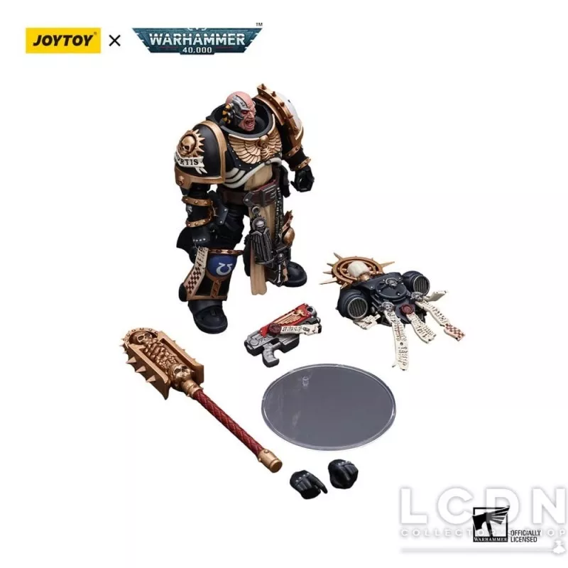 Warhammer 40k Action Figurine 1/18 Ultramarines Chaplain (Indomitus) 12cm