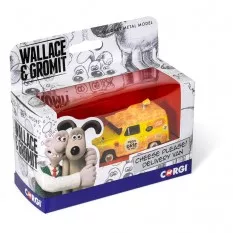 Wallace & Gromit Austin A35 Van Cheese Please! Delivery Van 1/43