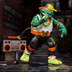 Les Tortues Ninja (Teenage Mutant Ninja Turtles) Action Figurine Ultimates Rappin' Mike 18 cm