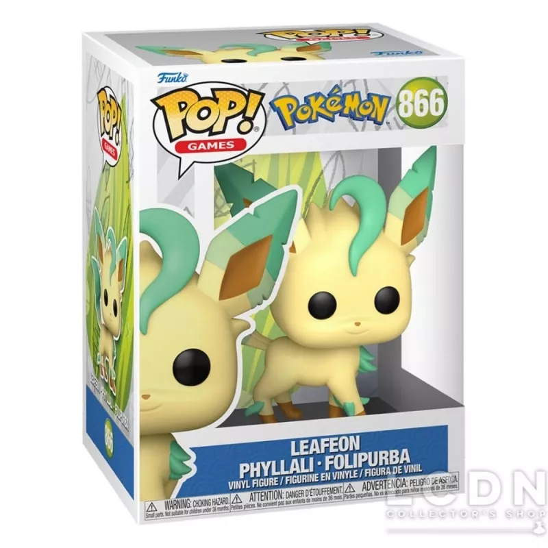 Pokemon POP Games Leafeon Figure 10cm N 866