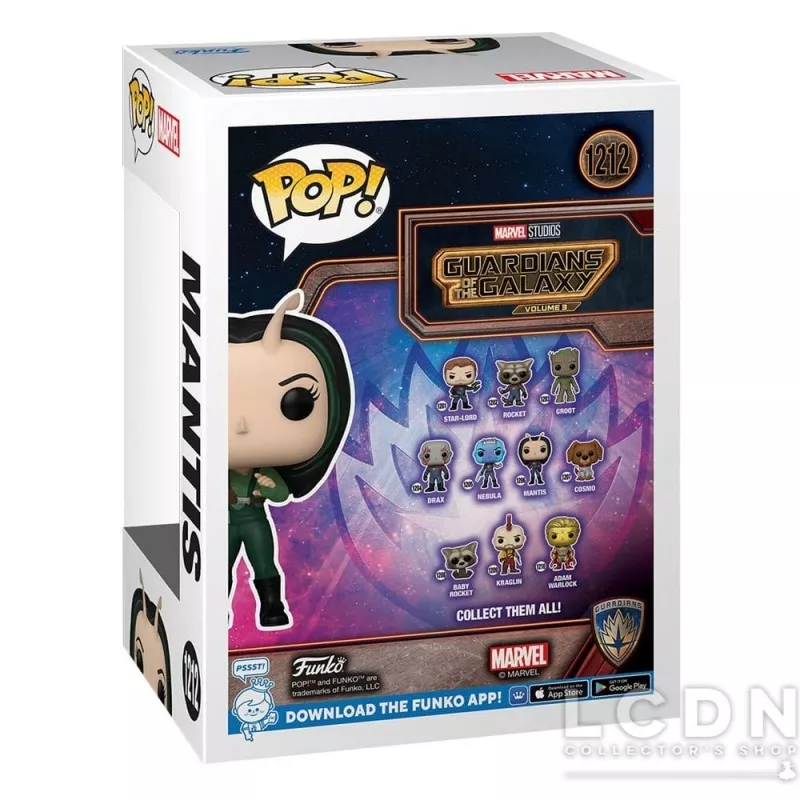 Les Gardiens de la Galaxie 3 POP! Marvel Mantis Figurine 10cm N°1212