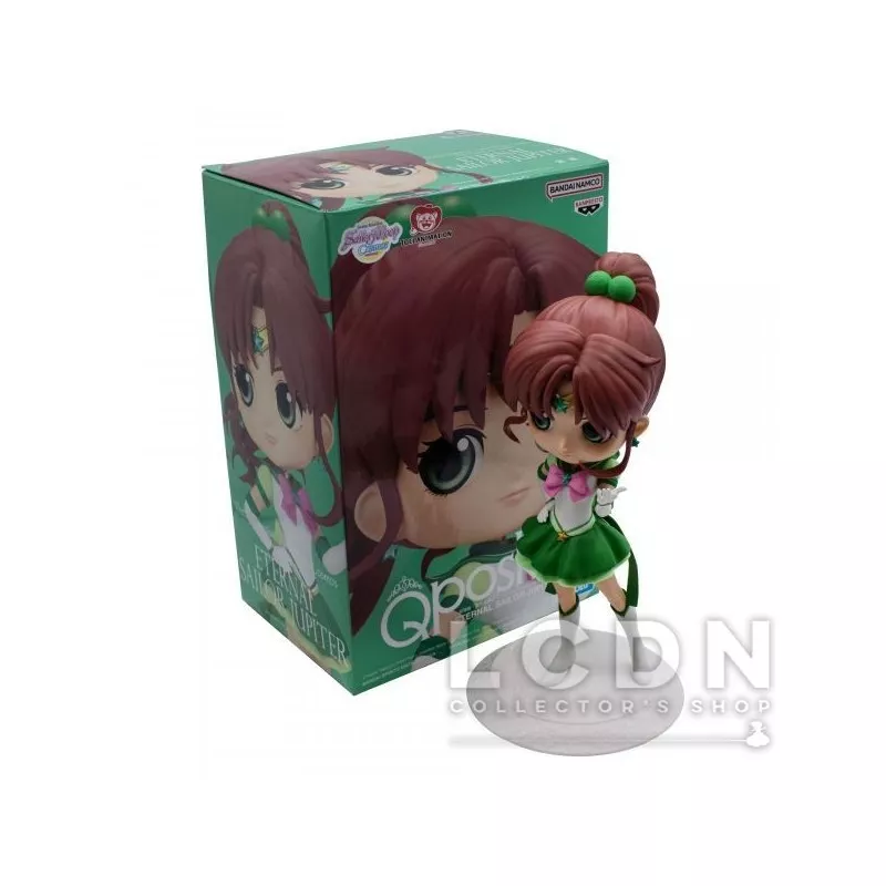 Sailor Moon Cosmos Movie Figurine Q Posket Eternal Sailor Jupiter Ver.A 14cm