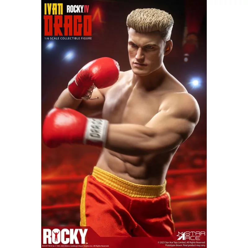 Rocky IV Collectible Action Figurine 1/6 Ivan Drago 32cm