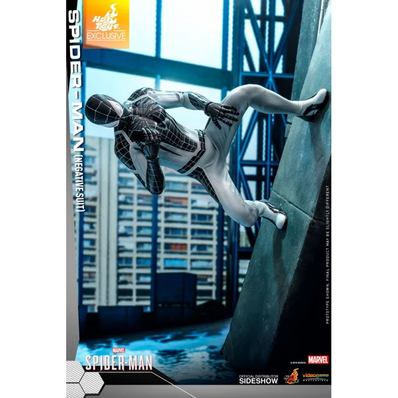 Hot Toys VGM36 Spider-Man Negative Suit 1/6 Collectible Figure 30cm Exclusive