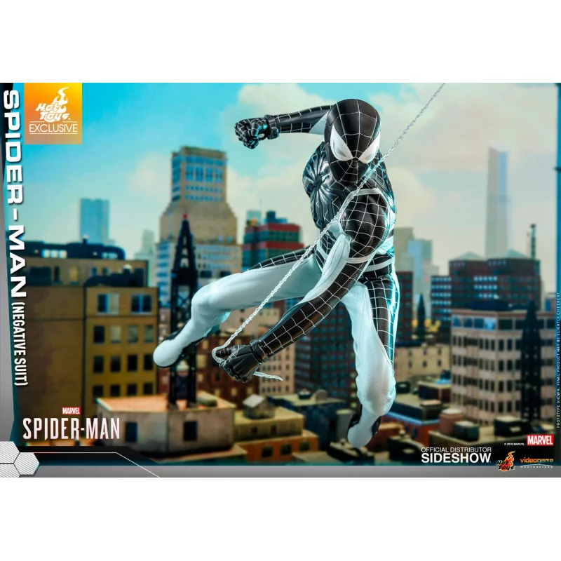 Hot Toys VGM36 Spider-Man Negative Suit 1/6 Collectible Figure 30cm Exclusive