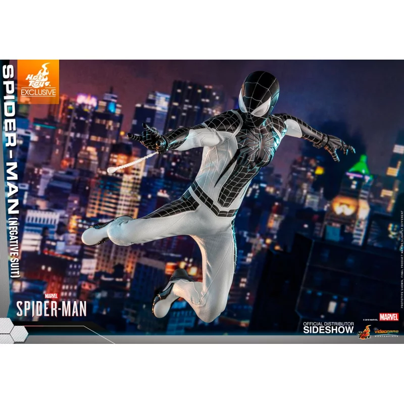 Hot Toys VGM36 Spider-Man Negative Suit 1/6 Collectible Figure 30cm Exclusive