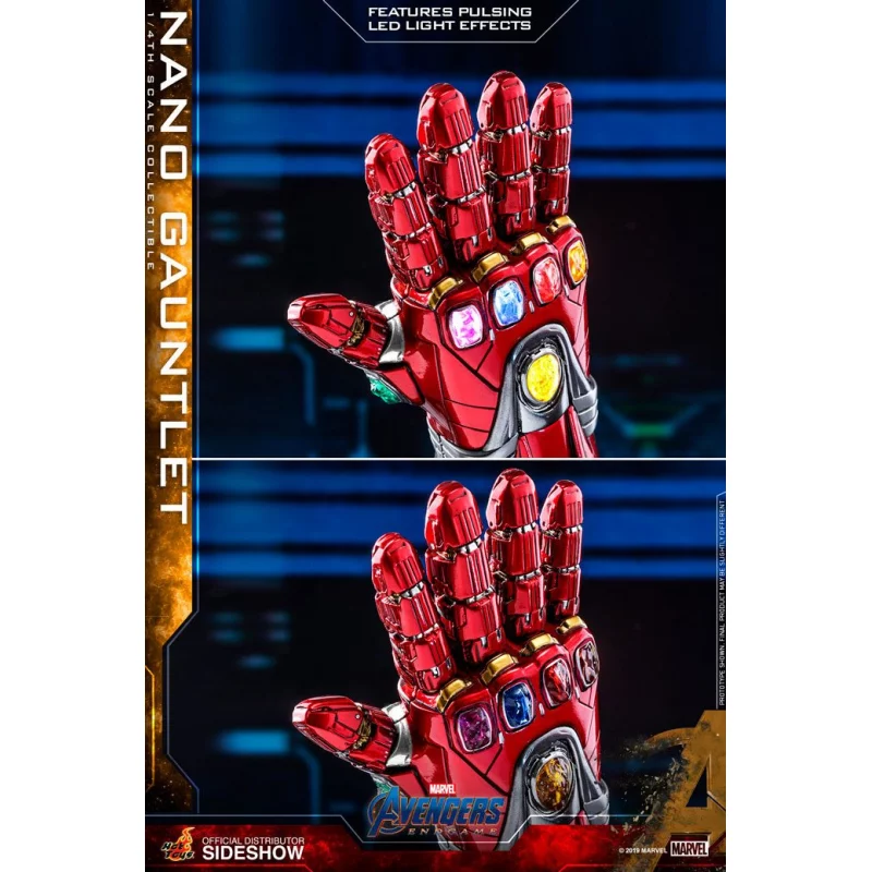 Hot Toys ACS010 Avengers Endgame 1/4 Replica Nano Gauntlet 20.5cm