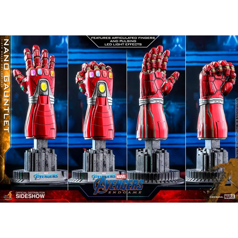 Hot Toys ACS010 Avengers Endgame 1/4 Replica Nano Gauntlet 20.5cm
