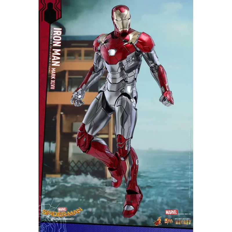 Hot Toys MMS427D19 Diecast Spider-Man Homecoming Iron Man Mark