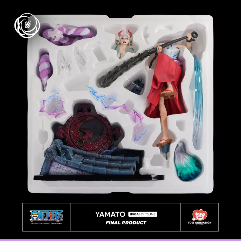 One Piece Statue 1/6 Yamato Ikigai by Tsume 40cm