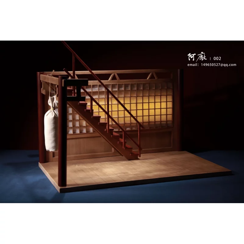 Soldier Scene 2nd Death Level 002 Game of Death Bruce Lee A Factory Model 1/6