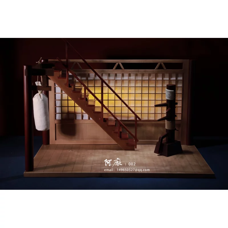 Soldier Scene 2nd Death Level 002 Game of Death Bruce Lee A Factory Model 1/6