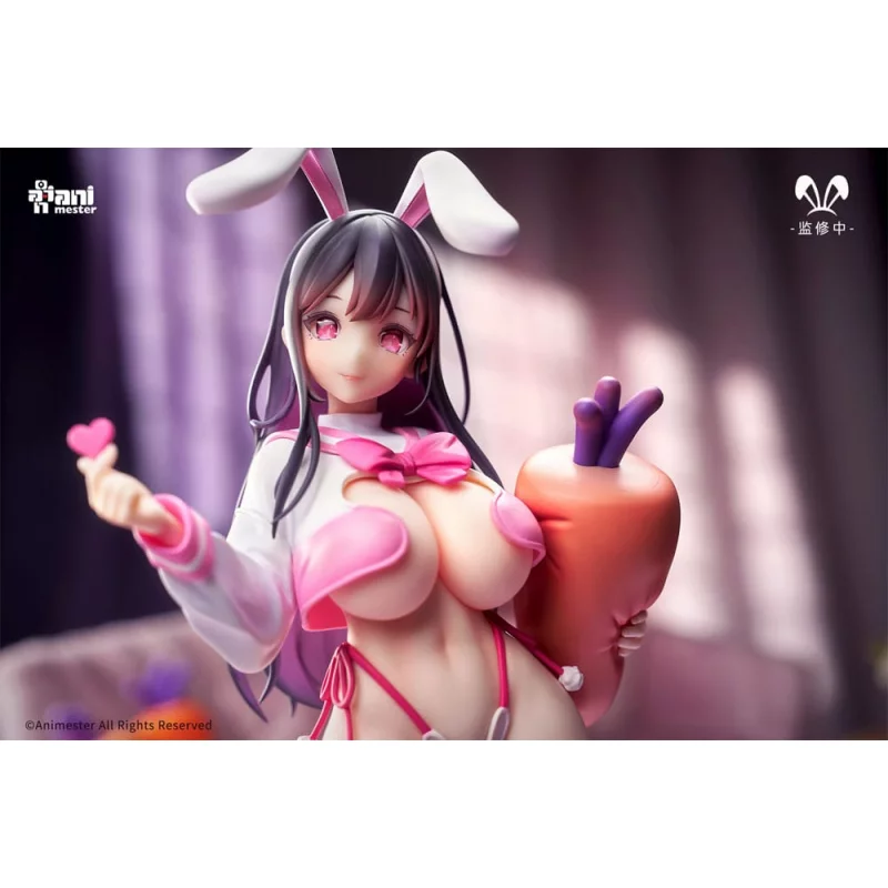 Original Character Figurine 1/6 JK Bunny Sakura Uno Love Injection 29cm (boite pas parfaite)