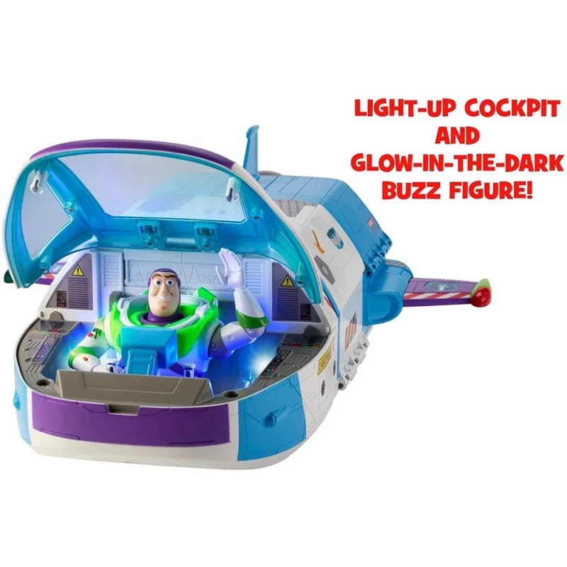 Disney Toy Story Figure Star Command Spaceship Buzz Lightyear