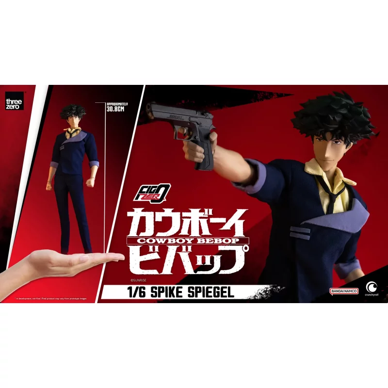 Cowboy Bebop Collectible Action Figurine 1/6 FigZero Spike Spiegel 30cm