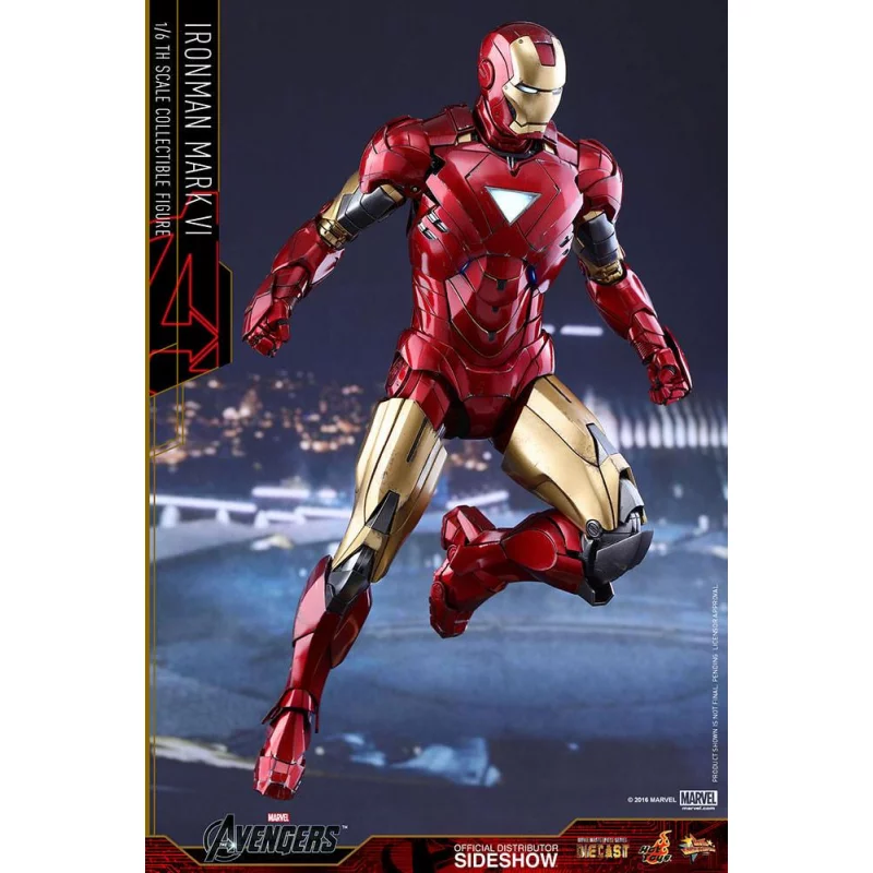 Hot Toys MMS378D17 Diecast Avengers Iron Man Mark VI 6 ( Robert