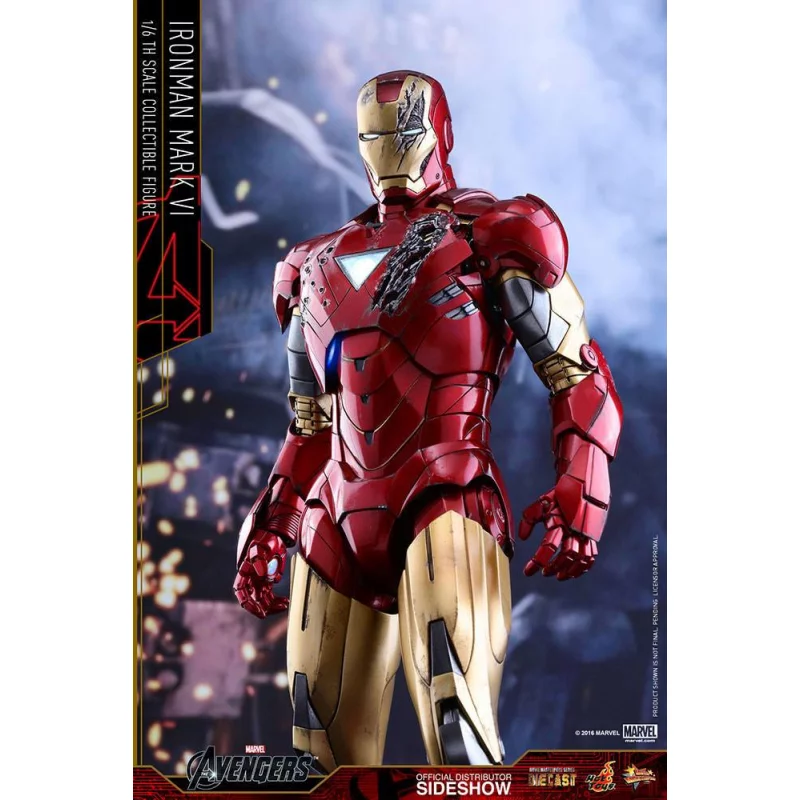 Hot Toys MMS378D17 Diecast Avengers Iron Man Mark VI 6 ( Robert