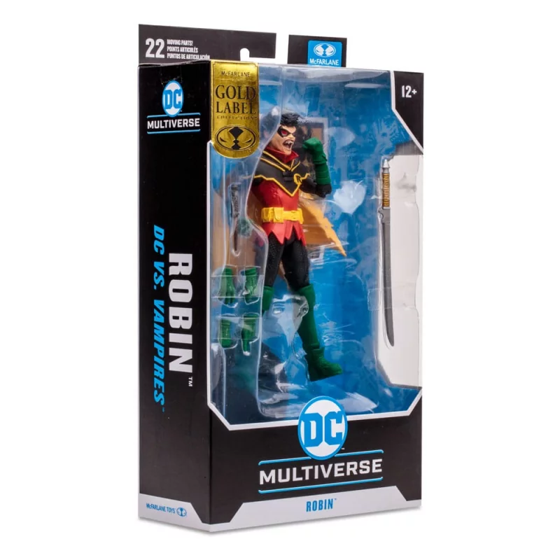 DC Multiverse Action Figure Damian Wayne Robin (DC vs. Vampires) (Gold Label) 18cm
