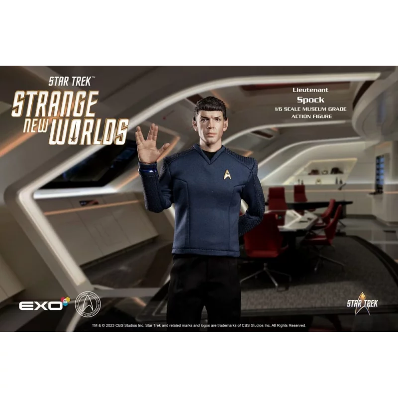 Star Trek: Strange New Worlds Collectible Action Figure 1/6 Spock 30cm