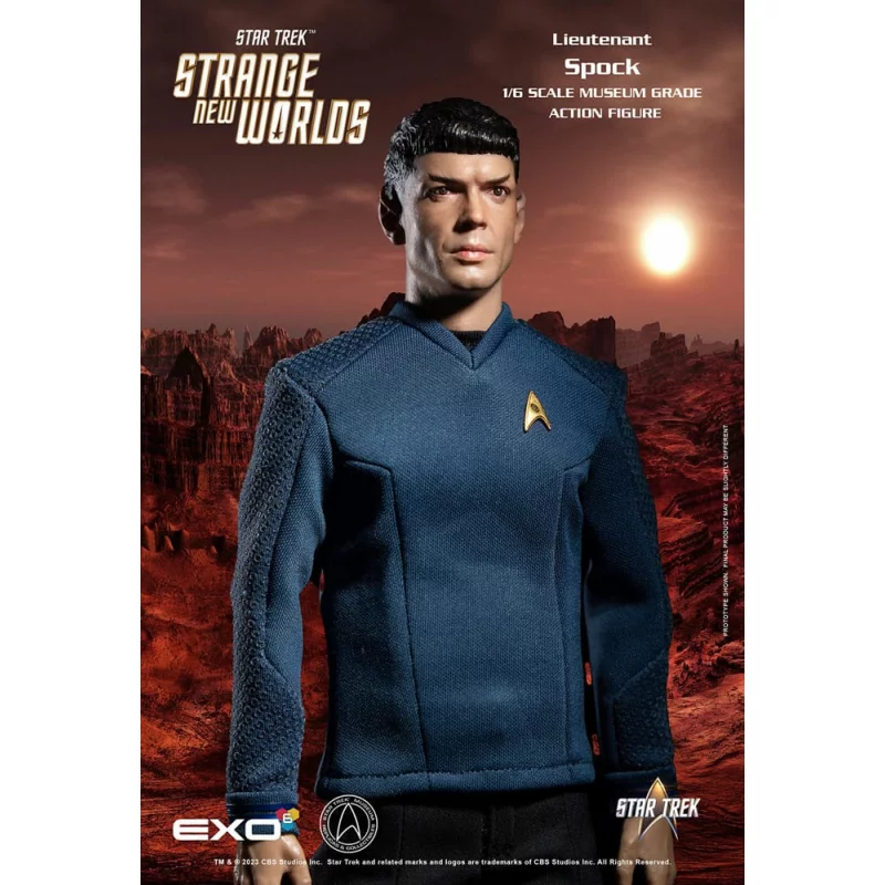 Star Trek: Strange New Worlds Collectible Action Figure 1/6 Spock 30cm