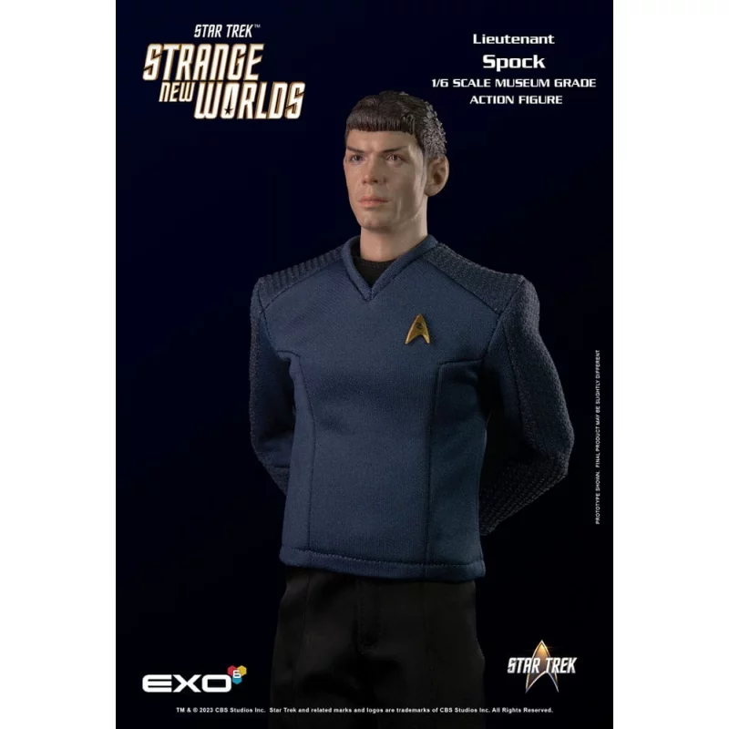 Star Trek: Strange New Worlds Collectible Action Figure 1/6 Spock 30cm