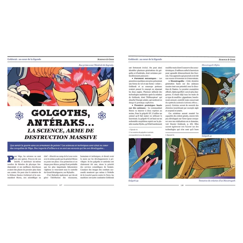 Goldorak (Grendizer) Artbook Science et Geek *Français*