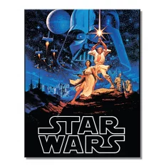 Star Wars 1977 Plaque Metal...