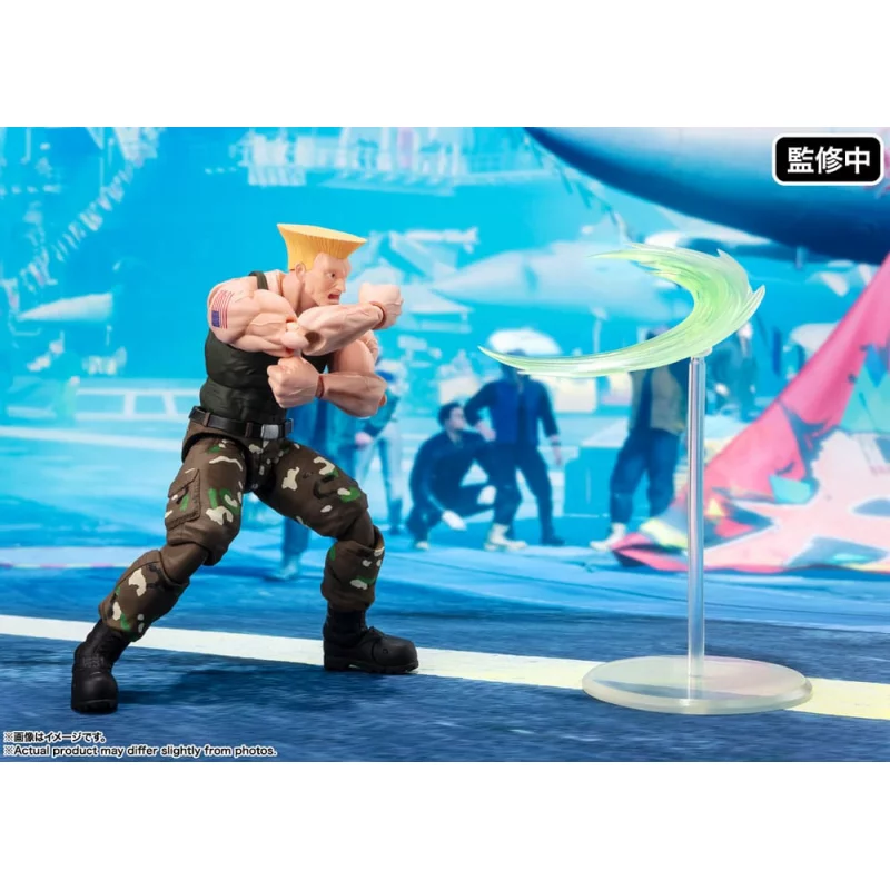 ゲームキャラクター Street fighter S.H figuarts Guile figure TAMASHII NATIONS - Street Fighter - Guile -Outfit 2-, Bandai