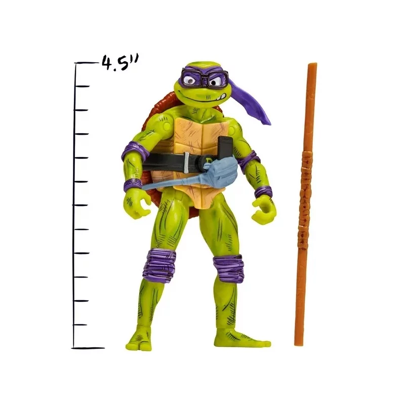 Teenage Mutant Ninja Turtles Mutant Mayhem Action Figure Donatello Comic Con Edition 18cm